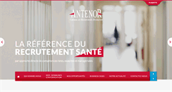 Desktop Screenshot of antenor.fr
