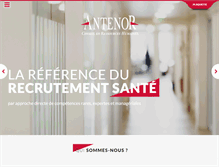 Tablet Screenshot of antenor.fr